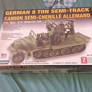 German 8 ton semi track
